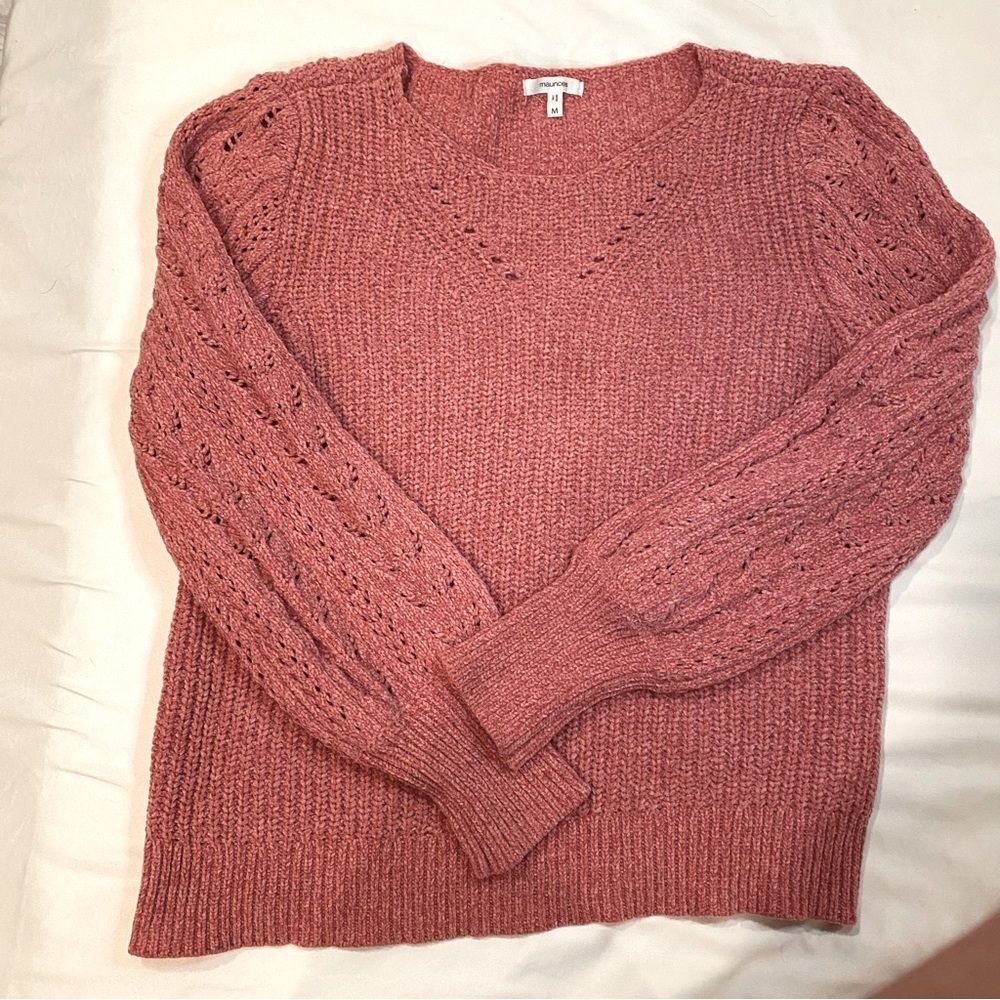 EXCELLENT condition Maurices pink sweater